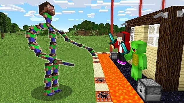 Giant steve vs security house - minecraft Giant steve vs security house - minecraft