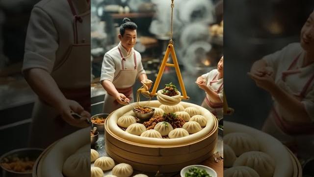 “tiny chefs vs giant hanum | miniature mastery in a steamy kitchen”#asiancuisinemastery #food “tiny chefs vs giant hanum | miniature mastery in a steamy kitchen”#asiancuisinemastery #food