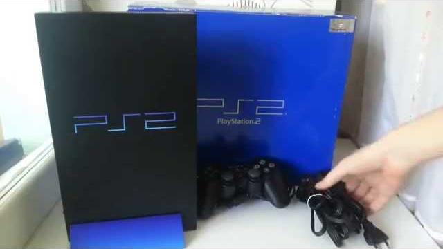 Распаковка playstation 2 ps2 fat unboxing Распаковка playstation 2 ps2 fat unboxing