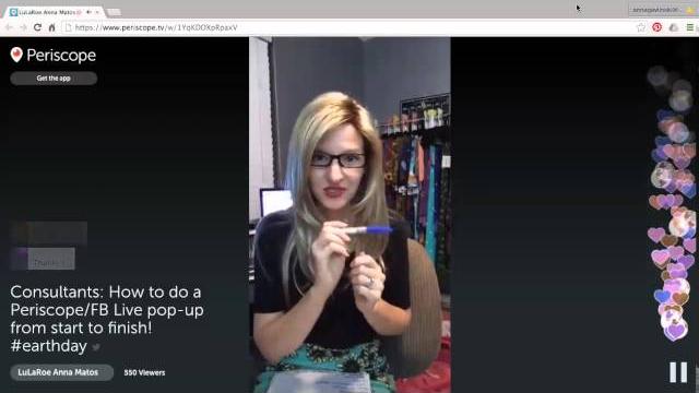 How to do a periscope or fb live pop up! How to do a periscope or fb live pop up!
