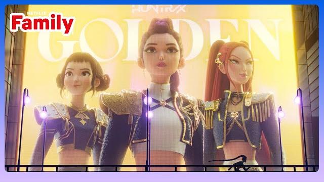 ‘golden’ lyric video | kpop demon hunters | netflix family ‘golden’ lyric video | kpop demon hunters | netflix family