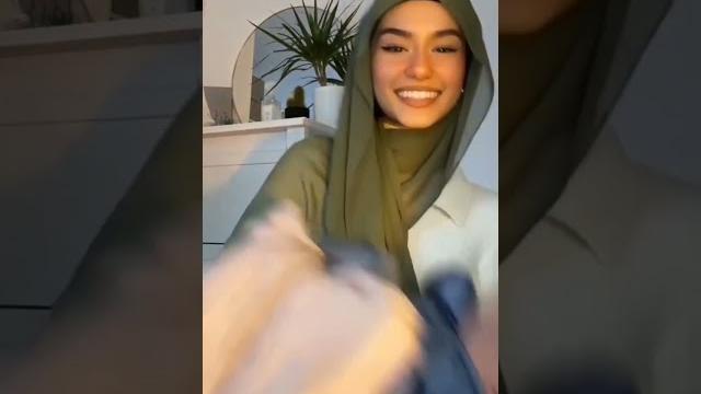 Wearing jilbab first time Wearing jilbab first time