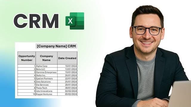 How to create a crm in excel How to create a crm in excel