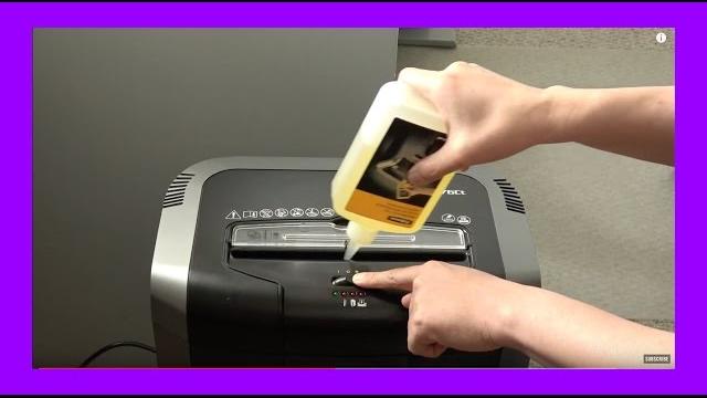 How to oil fellowes shredders How to oil fellowes shredders