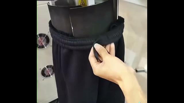 Somax sm-22a smart rope inserting machine is your good helper for sports pants processing Somax sm-22a smart rope inserting machine is your good helper for sports pants processing