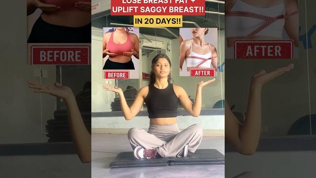 Start doing these 2 exercises to lose breast fat and uplift saggy breast easily within 20 days!! Start doing these 2 exercises to lose breast fat and uplift saggy breast easily within 20 days!!
