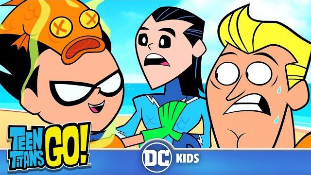 Teen titans go! | spot the aquaman reference! | @dckids Teen titans go! | spot the aquaman reference! | @dckids