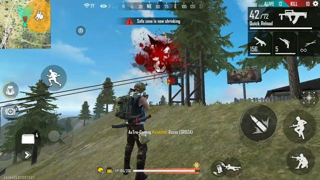 Garena free fire: booyah day gameplay Garena free fire: booyah day gameplay