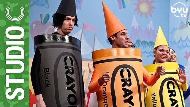 The crayon song gets ruined - studio c The crayon song gets ruined - studio c