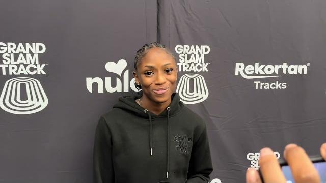 Melissa jefferson-wooden talks about being a star, sha'carri richardson after her 10.73 @ gst philly Melissa jefferson-wooden talks about being a star, sha'carri richardson after her 10.73 @ gst philly