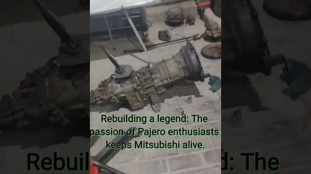 Pajero sfx garage work Pajero sfx garage work