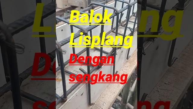 Balok lisplang #shorts Balok lisplang #shorts