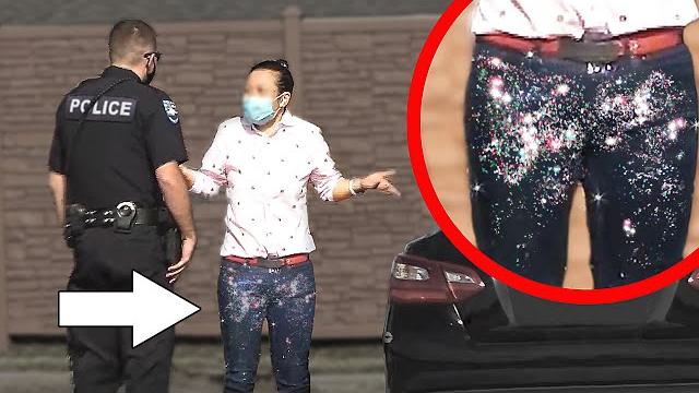 Glitterbomb trap catches phone scammer (who gets arrested) Glitterbomb trap catches phone scammer (who gets arrested)