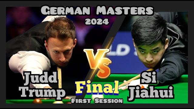 Judd trump vs si jiahui - german masters snooker 2024 - final - first session (full match) Judd trump vs si jiahui - german masters snooker 2024 - final - first session (full match)