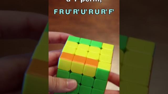 Easy 4x4 pll parity trick Easy 4x4 pll parity trick