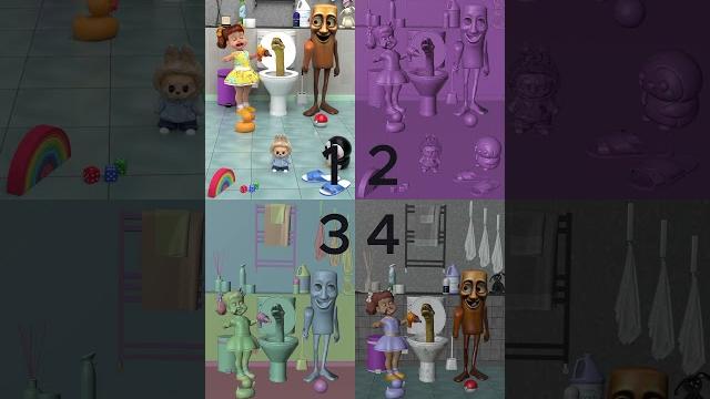 Gabby gabby is scared! compilation #animation Gabby gabby is scared! compilation #animation
