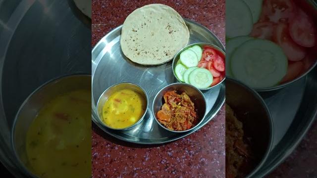 Lunch thali#food like#short video#radhe radhe ji Lunch thali#food like#short video#radhe radhe ji