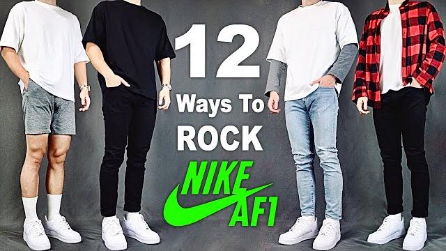 12 ways to rock nike air force 1s | men's outfit ideas 12 ways to rock nike air force 1s | men's outfit ideas