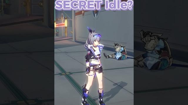 Silver wolf's secret idle animation?! Silver wolf's secret idle animation?!