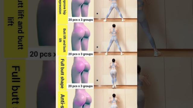 Women who want to have fuller buttocks and improve mom buttocks - try these 4 movements #fitness Women who want to have fuller buttocks and improve mom buttocks - try these 4 movements #fitness