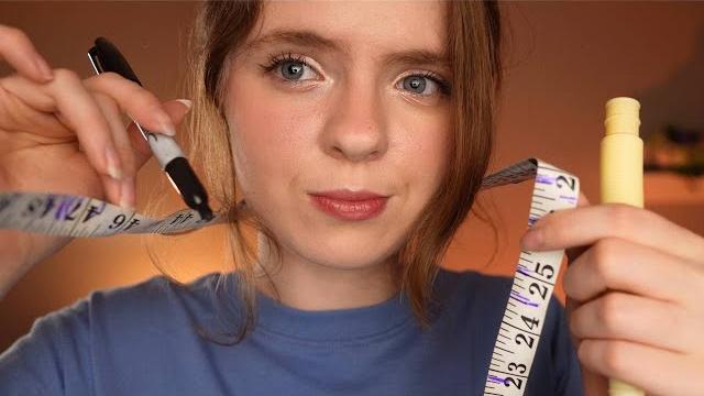 Asmr непрофессиональные измерения вашего лица Asmr непрофессиональные измерения вашего лица
