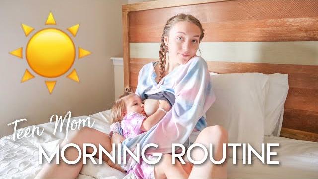 Teen mom morning routine 2020! *realistic* Teen mom morning routine 2020! *realistic*