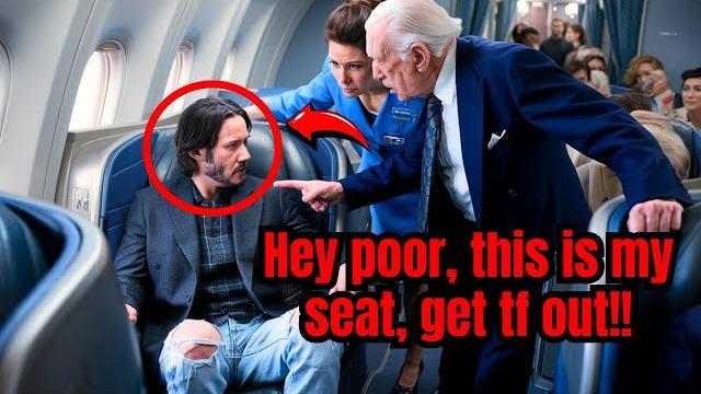 Man insults keanu reeves on a first class flight – instantly regrets it when the truth is reveal! Man insults keanu reeves on a first class flight – instantly regrets it when the truth is reveal!