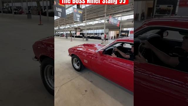 1970 boss 429 mustang the boss niner #mecumindy 1970 boss 429 mustang the boss niner #mecumindy