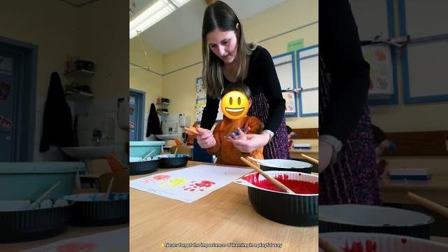 Hands-on color mixing for little artists! #shorts #art #teacher #diy #preschool #school #fyp Hands-on color mixing for little artists! #shorts #art #teacher #diy #preschool #school #fyp