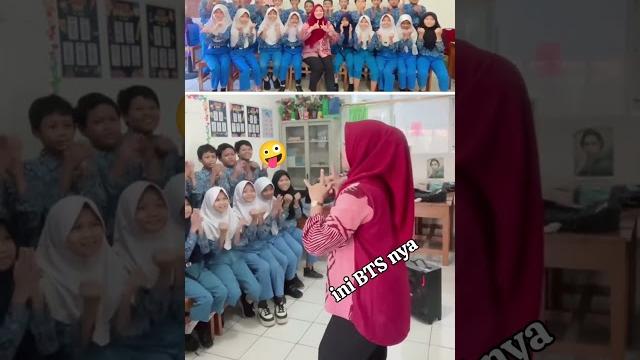 Bu guru bikin bts velocity yang viral Bu guru bikin bts velocity yang viral