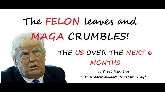 Trump leaves, maga crumbles, the us over the next six months, political tarot, trump tarot Trump leaves, maga crumbles, the us over the next six months, political tarot, trump tarot