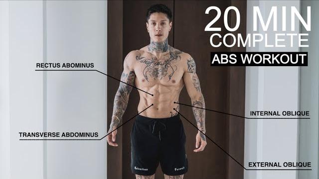 Complete 20 min abs workout (from home) Complete 20 min abs workout (from home)