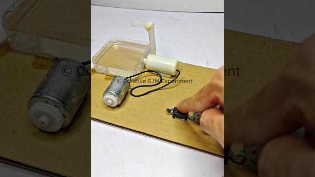 Generator powered water pump • dc motor | #dcmotor #tech #youtubeshorts #dcmotorproject Generator powered water pump • dc motor | #dcmotor #tech #youtubeshorts #dcmotorproject