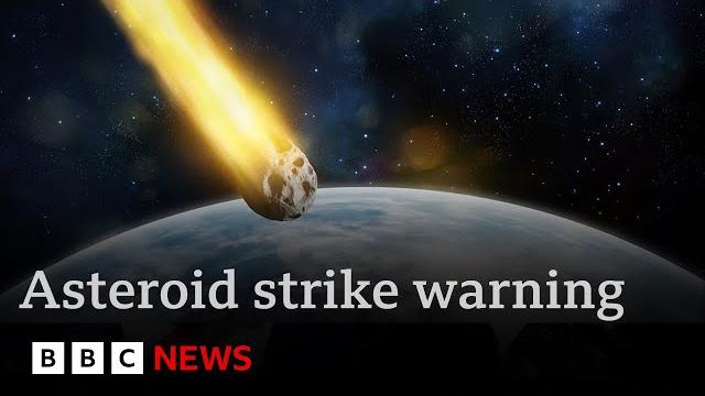 Scientists warn there’s 1 in 50 chance of asteroid 2024 yr4 striking earth | bbc news Scientists warn there’s 1 in 50 chance of asteroid 2024 yr4 striking earth | bbc news