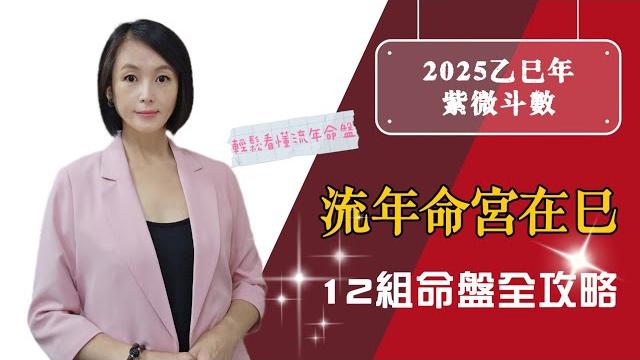 乙巳年流年命宮在巳|2025流年運勢|十二組流年命盤|紫微斗數十四主星組合|機梁紫陰|蛇來運轉 乙巳年流年命宮在巳|2025流年運勢|十二組流年命盤|紫微斗數十四主星組合|機梁紫陰|蛇來運轉