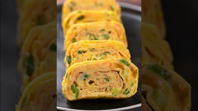 Tamagoyaki | japanese omelette #shorts #omelette Tamagoyaki | japanese omelette #shorts #omelette