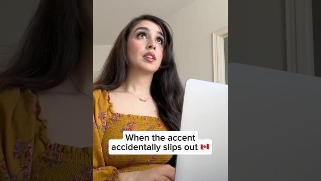 When the canadian accent accidentally slips out When the canadian accent accidentally slips out