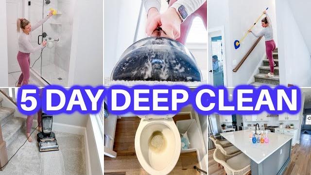 New! 5 day satisfying deep clean with me | speed cleaning motivation | deep cleaning +cleaning house New! 5 day satisfying deep clean with me | speed cleaning motivation | deep cleaning +cleaning house