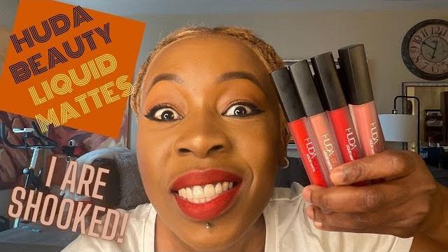 New huda beauty liquid lipstick matte New huda beauty liquid lipstick matte