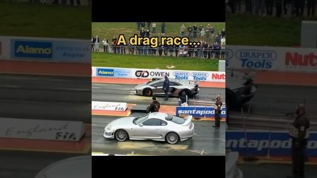 Supra vs lamborghini drag race #supra #mk4 #lamborgini #dragrace #phonksong #viral #shorts Supra vs lamborghini drag race #supra #mk4 #lamborgini #dragrace #phonksong #viral #shorts