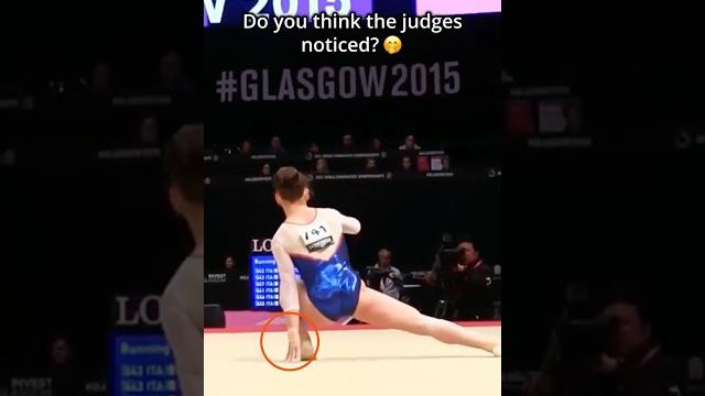We'll see what kind of mood the judges were in today #gymnastics #fail #save #sports #dance We'll see what kind of mood the judges were in today #gymnastics #fail #save #sports #dance