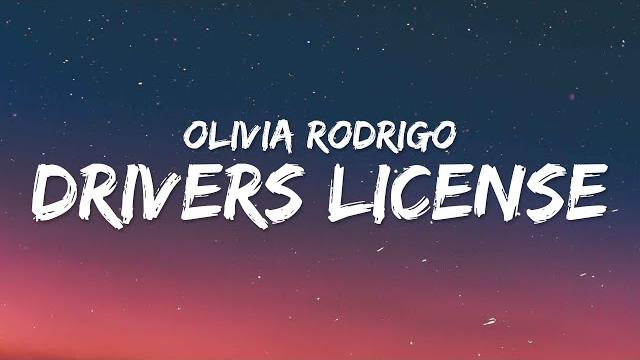 Olivia rodrigo - drivers license (lyrics) Olivia rodrigo - drivers license (lyrics)