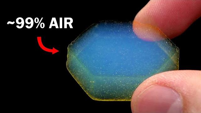 Making aerogel Making aerogel