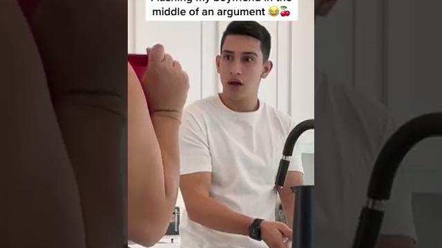 Fl@shing my boyfriend in the middle of an argument!! #shorts Fl@shing my boyfriend in the middle of an argument!! #shorts