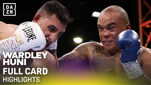 Full card highlights | wardley vs. huni Full card highlights | wardley vs. huni