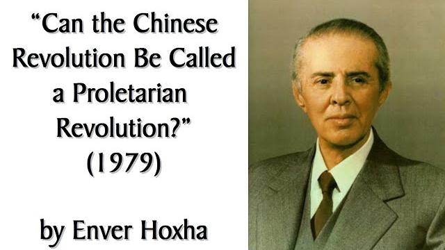 "can the chinese revolution be called a proletarian revolution?" (1979) by enver hoxha. audiobook "can the chinese revolution be called a proletarian revolution?" (1979) by enver hoxha. audiobook