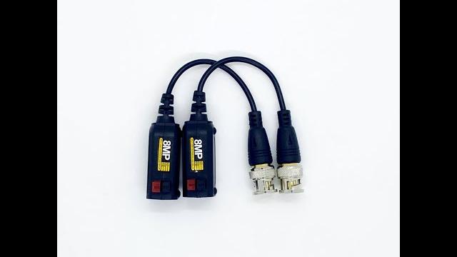 8mp video balun 4k 8mp video balun 4k