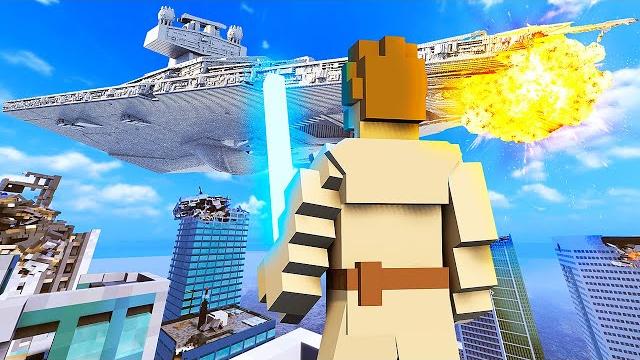 Crashing a star destroyer - teardown mods gameplay Crashing a star destroyer - teardown mods gameplay