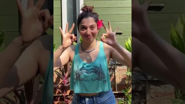 Tamannaah செடிய முழுசா வாய்க்குள்ள போட்டுட்டாங்களாஏதோ trick இருக்கு Tamannaah செடிய முழுசா வாய்க்குள்ள போட்டுட்டாங்களாஏதோ trick இருக்கு