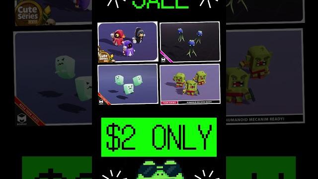 4 characters on sale now — only $2 for a limited time! #unity3d #gamedev #indiedev #assetstore 4 characters on sale now — only $2 for a limited time! #unity3d #gamedev #indiedev #assetstore
